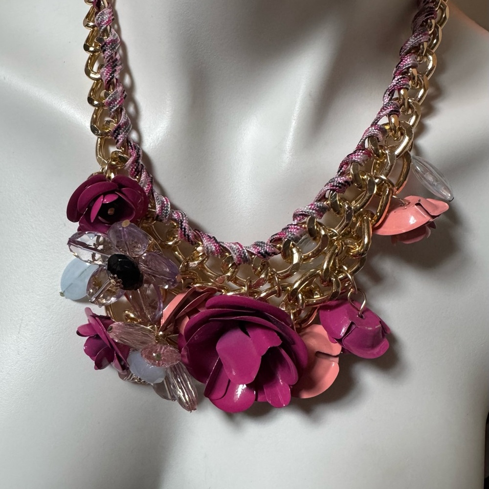 Floral Statement Necklace
